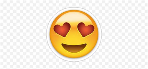 Smiling Face With Heart Shaped Eyes Emoji By Emojiprints Heart Face