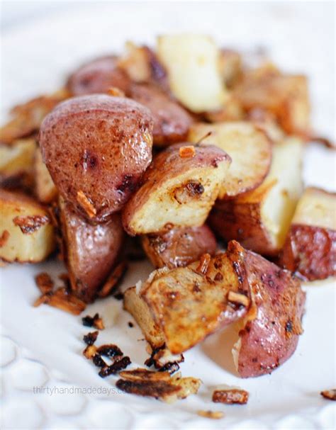 oven roasted red potatoes  handmade days