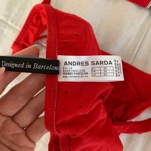 Andres Sarda Swim Andres Sarda Red Polkadot Bikini Set Poshmark
