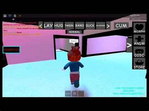 ROBLOX SEX GAME Rake Condo JULY YouTube