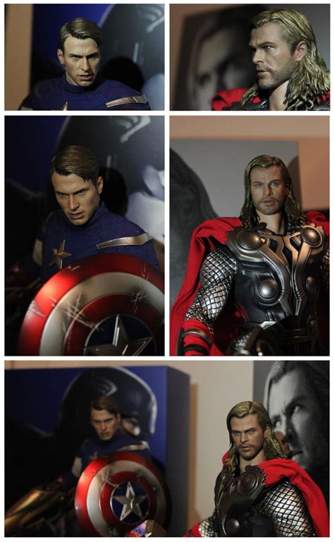 The Start Of My Avengers Hot Toys Collection Also My Very First Hot Toy Thor R Actionfigures