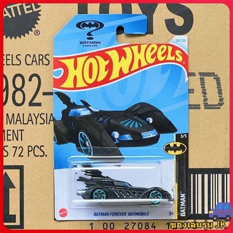 โปรโมช นวนน 106 2024E Hot Wheels รถสปอร ตขนาดเล ก HOTWHEELS BATMAN FOREVER