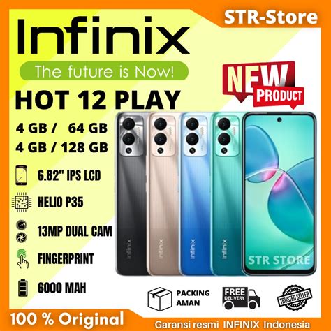 Jual INFINIX HOT PLAY GB HOT PLAY GB GARANSI RESMI INFINIX INDONESIA INFINIX