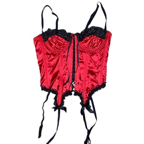 Lingerie Corset Top By Fredericks Of Depop