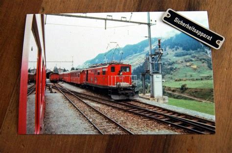 Furka Oberalp Bahn Personenzug Mit Lok Nr Kaufen Auf Ricardo