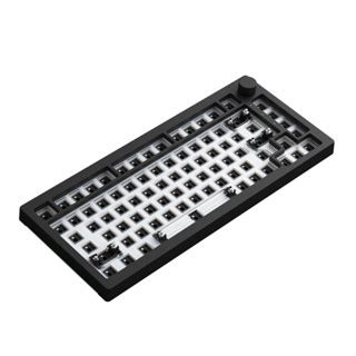 Akko S Via Barebone Custom Hot Swappable Mechanical Keyboard Diy Kit Gasket Mount Dark