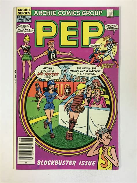 Pep 1940 1987386 Vf Nm Jun 1982 Comics Book Comic Books Copper