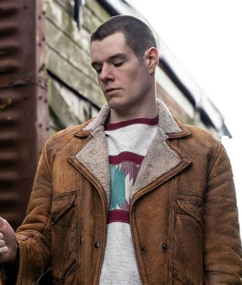 Adam Groff Sex Education Brown Jacket Connor Swindells Jacket