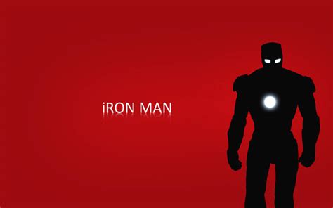 Download Iron Man Logo Black Figure Wallpaper | Wallpapers.com