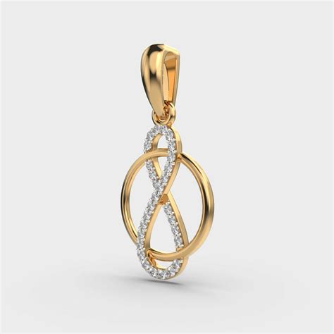 Buy Loop Of Infinity Diamond Pendant Online Jewelbox
