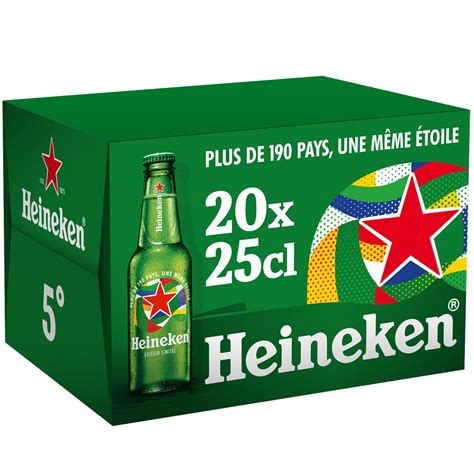 Bi Re Blonde Heineken Le Pack De Bouteilles Prix Carrefour