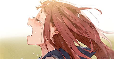 Drawing Of Crying Girls