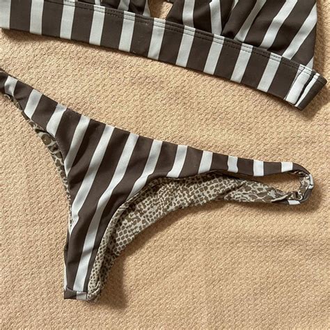 Acacia Swim Bikini Super Cheeky Brazilian Size P Depop