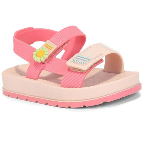 Sandália Papete Bebê Grendene Zaxynina Confete Menina Nude Compre Agora Cabana Magazine