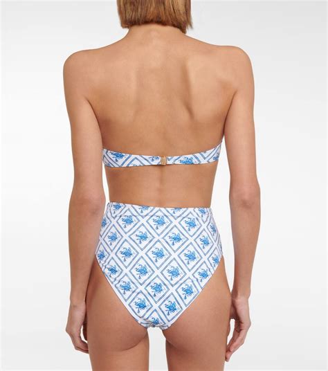 Caroline Constas Evie High Rise Bikini Bottoms Mytheresa