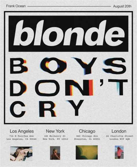 Frank Ocean Blonde Album