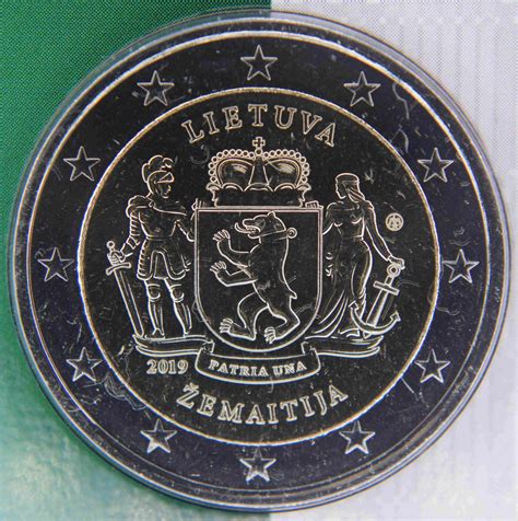 Lithuania 2 Euro Coin - Lithuanian Ethnographic Regions - Samogitia