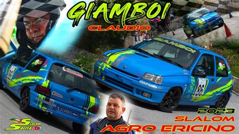 SLALOM AGRO ERICINO 2023 RENAULT CLIO WILLIAMS SHOW GIAMBOI