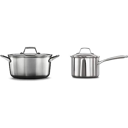 Amazon Calphalon Premier Stainless Steel Cookware 6 Quart