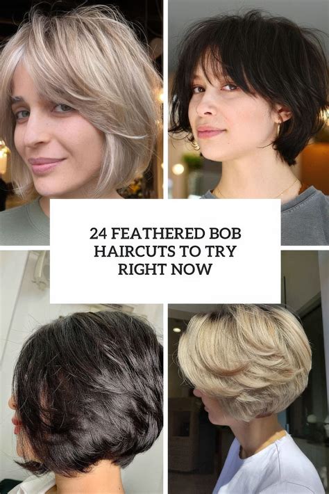 24 Feathered Bob Haircuts To Try Right Now - Styleoholic