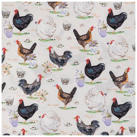 Roosters Cotton Calico Fabric Hobby Lobby 2238137