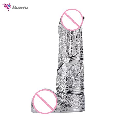 Metal Anal Dildo Set Metal Anal Toys Butt Dildos With In Optional Colors China Sex Toys And