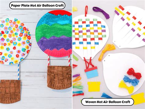 Hot Air Balloon Craft Project