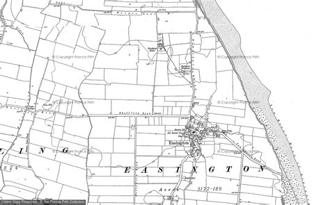 maps  easington yorkshire francis frith