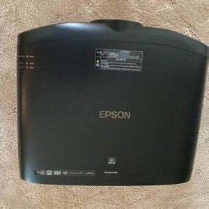 Epson Pro Cinema 4050 4K Projector w Chief ceiling mount and new spare ...