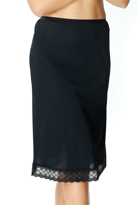 P Halka Damska Nadia Z Ozdobn Koronk Czarny Mewa Lingerie Moda Sklep Empik