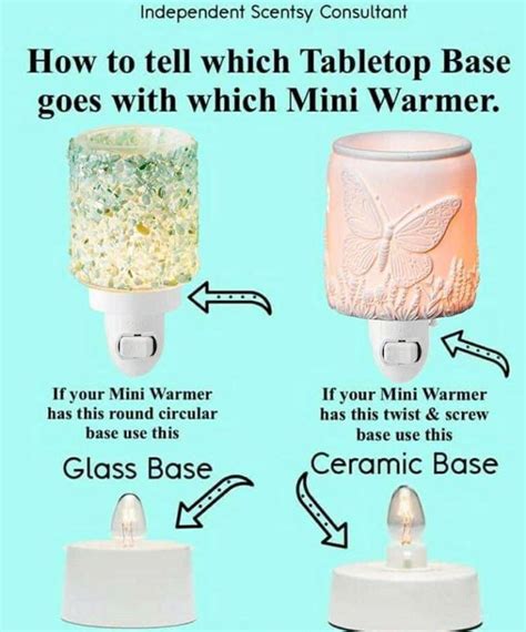 Scentsy Tabletop Mini Warmer Base Buy Scentsy Online