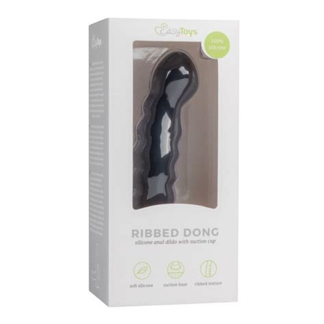 EasyToys Siliconen Dildo Met Zuignap Zwart Kruidvat BE