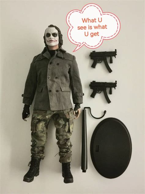 WTS Scale Joker Custom Figure Hot Toys DX Joker Head Sculpt Hobbies Toys Toys