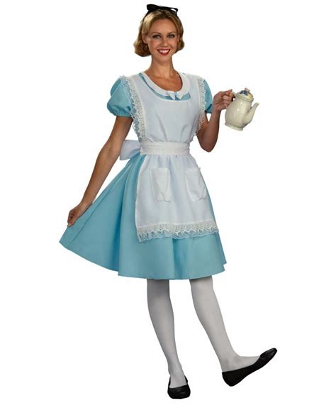 Alice Classic In Wonderl Adult Costume - Women Alice Costumes