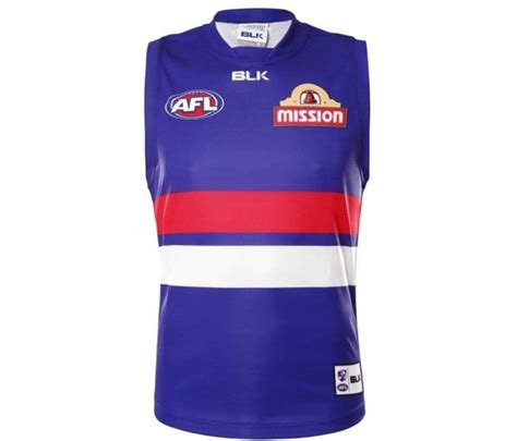 Western Bulldogs Afl Junior Kids Home Guernsey Savvysupporter