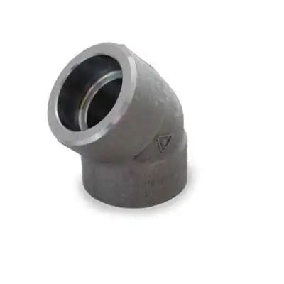 ASTM A182 F9 Forged Threaded And Socket Welding 45 Elbow C N