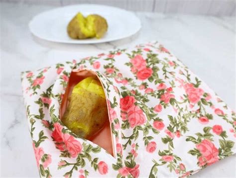 Easy Microwave Potato Bag Instructions Perfect Baked Potatoes In Minutes ⋆ Hello Sewing