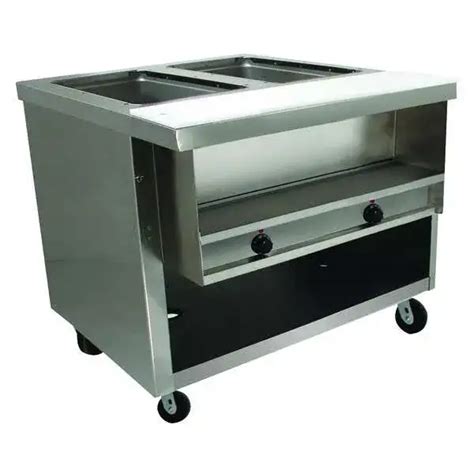 Advance Tabco HDSW 2 120 BS Electric Hot Food Steam Table Serving Counter