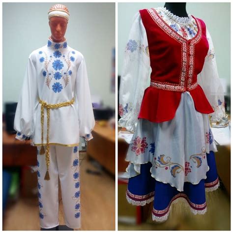 Народные костюмы с белорусской символикой на пошив в Минске