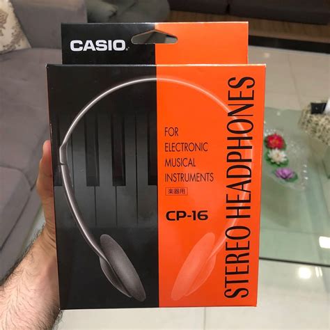 Casio stereo musical instrument headphones (piano, guitar), Hobbies ...