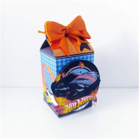 Kit Caixinhas Personalizadas Hot Wheels Elo