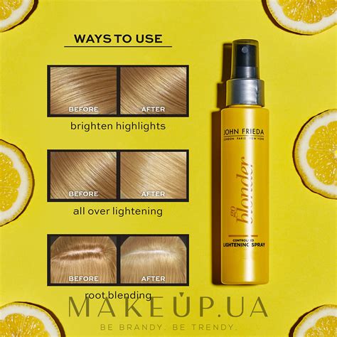 Спрей для волосся освітлюючий - John Frieda Sheer Blonde Controlled ...