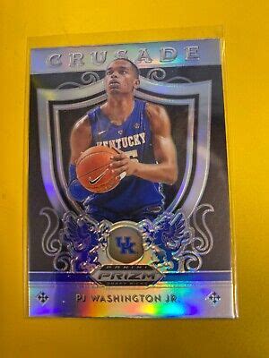 Prizm Draft Picks Prizms Silver Pj Washington Jr