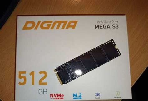 Ssd m2 NVme 512gb Digma | Festima.Ru - Мониторинг объявлений