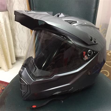 AGV AX-8 Dual Evo, Car Accessories on Carousell