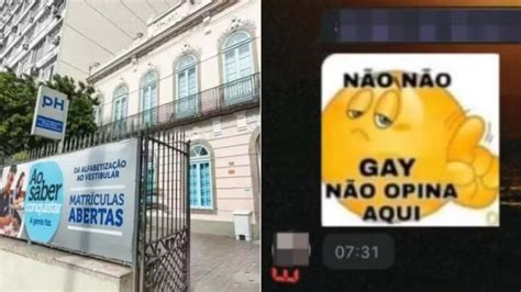 Gay não opina aqui estudante de anos denuncia injúria racial e homofobia VGN Notícias