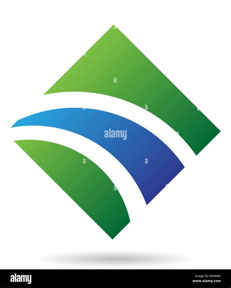 Abstract Diamond Logo Icon And Graphic Design Stock Photo Alamy