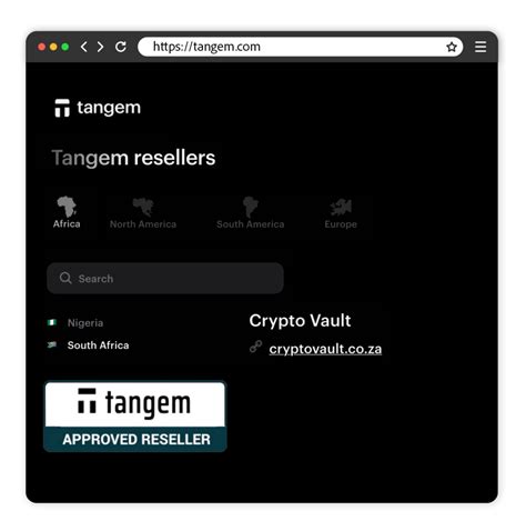 Tangem Hardware Wallets