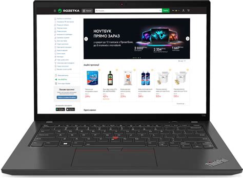 Ноутбук Lenovo ThinkPad T14 Gen 4 (21HD003WRA) Thunder Black – фото ...