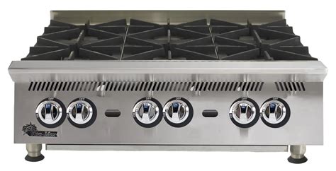 Star 808HA Ultra Max 48 W 8 Burner Countertop Gas Hot Plate